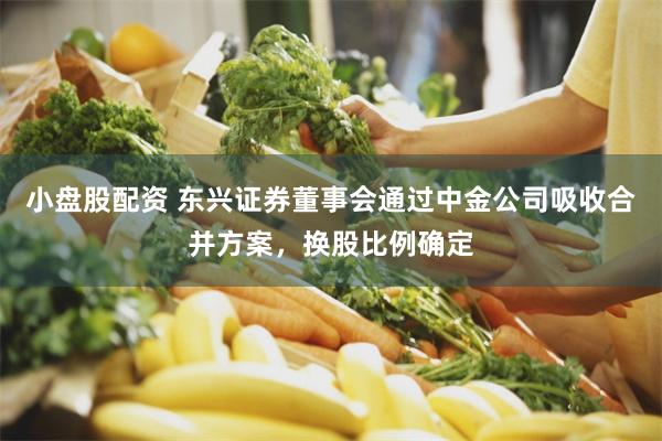 小盘股配资 东兴证券董事会通过中金公司吸收合并方案，换股比例确定