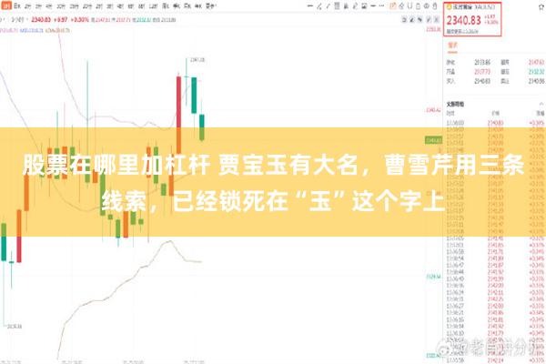 股票在哪里加杠杆 贾宝玉有大名，曹雪芹用三条线索，已经锁死在“玉”这个字上