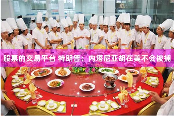 股票的交易平台 特朗普：内塔尼亚胡在美不会被捕