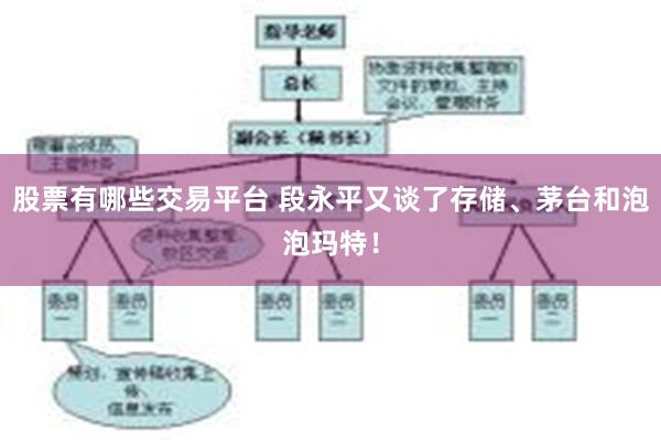 股票有哪些交易平台 段永平又谈了存储、茅台和泡泡玛特！